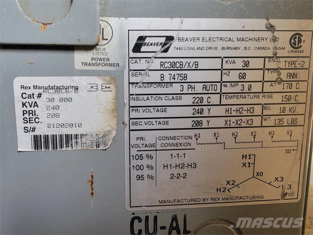  BEAVER RC30CB/X/B Ostalo za građevinarstvo