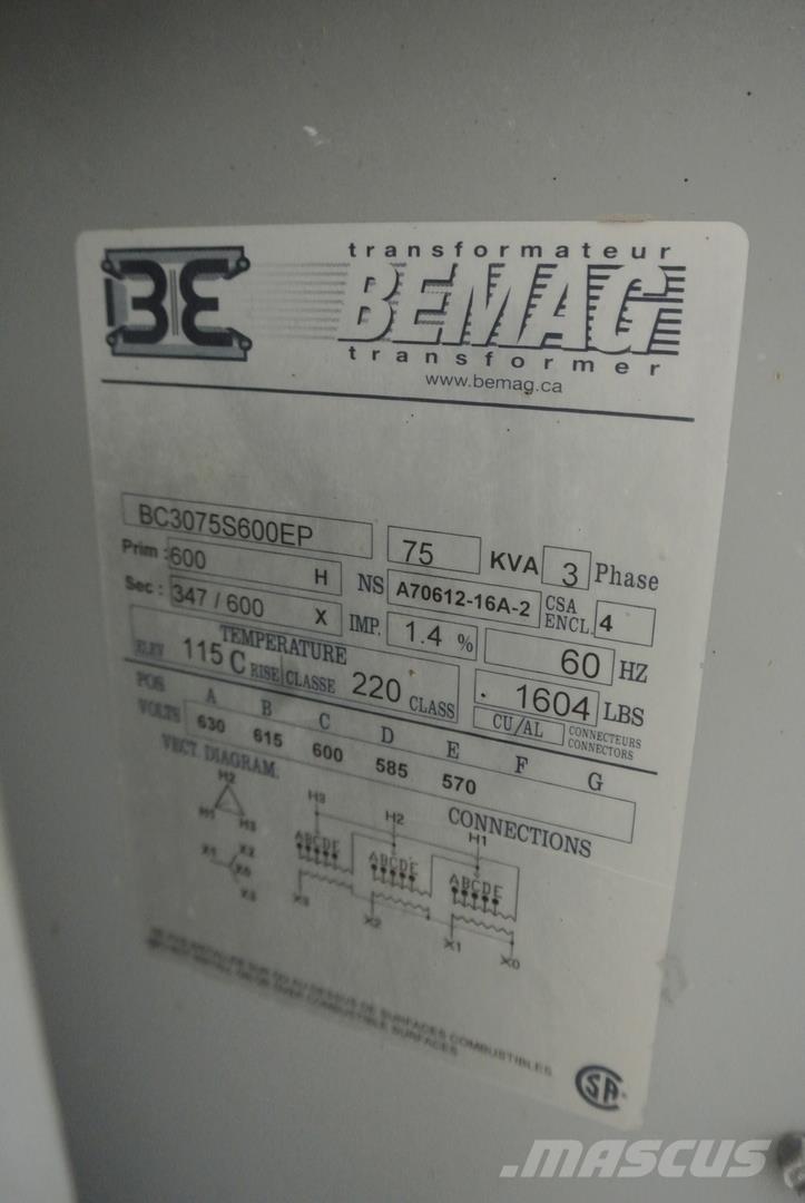  BEMAG BC3075S600EP Ostalo za građevinarstvo