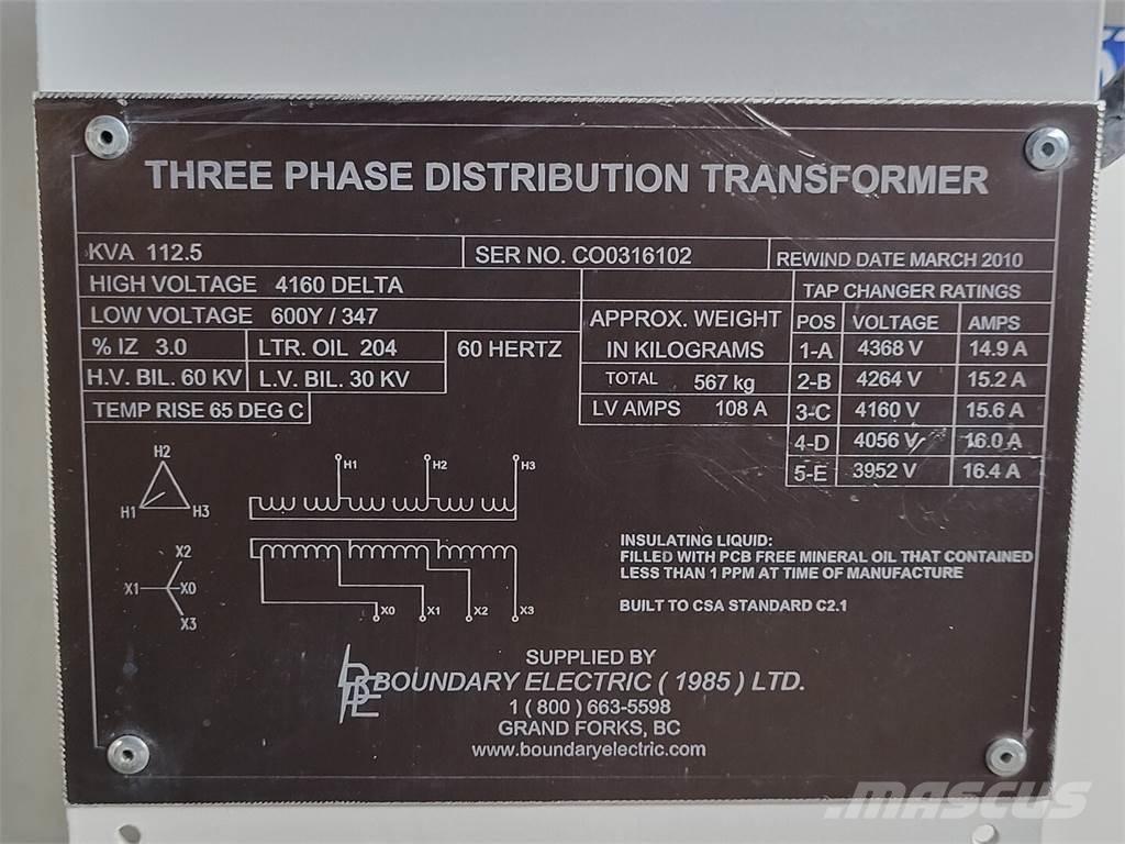 BOUNDARY ELECTRIC Ostalo za građevinarstvo