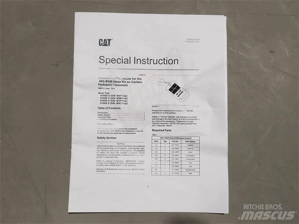 CAT 443-8546 Ostale komponente za građevinarstvo