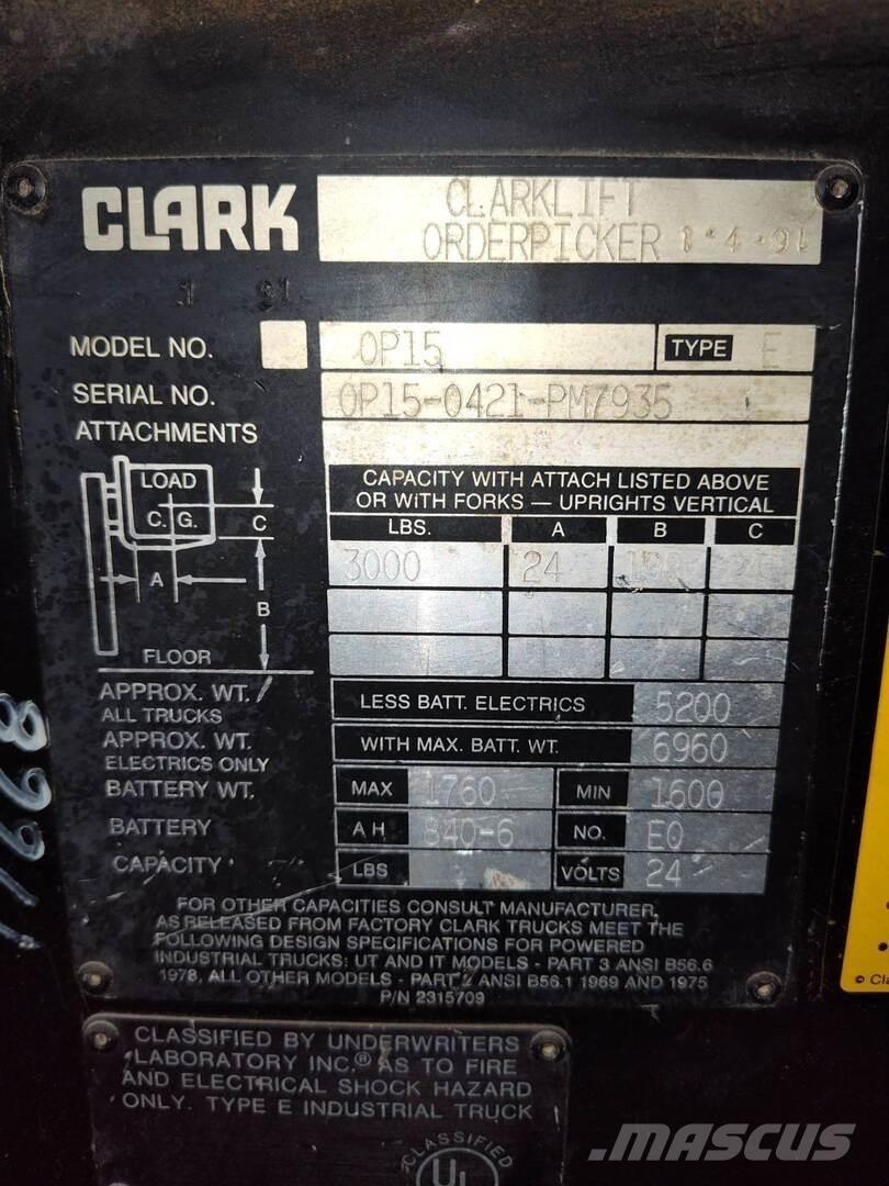 Clark OP-15 Ostalo za građevinarstvo