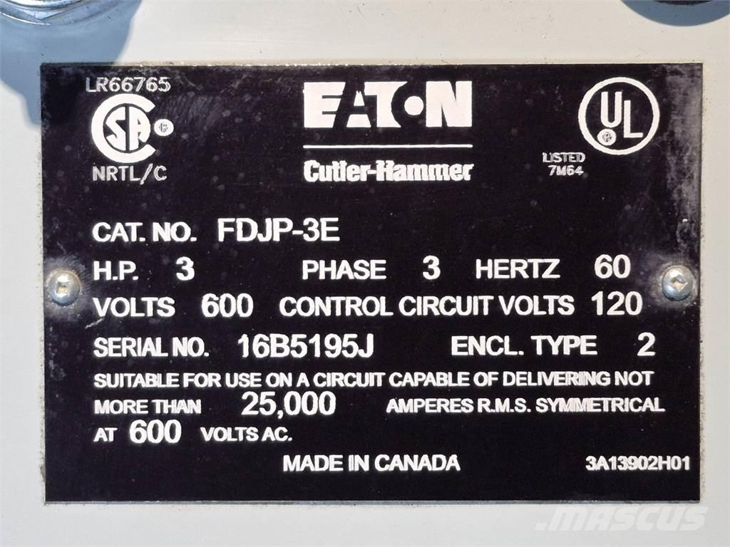  CUTLER-HAMMER FDJP-3E Ostalo za građevinarstvo