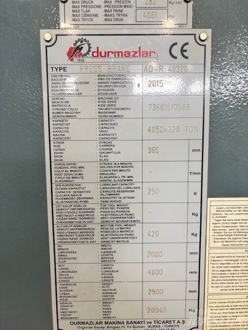Durma AD-R 40320 Ostalo za građevinarstvo