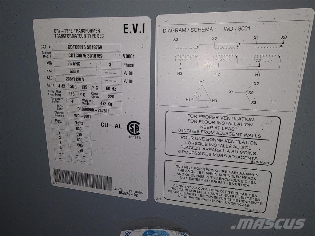 Evi CDTC0075S018769 Ostalo za građevinarstvo