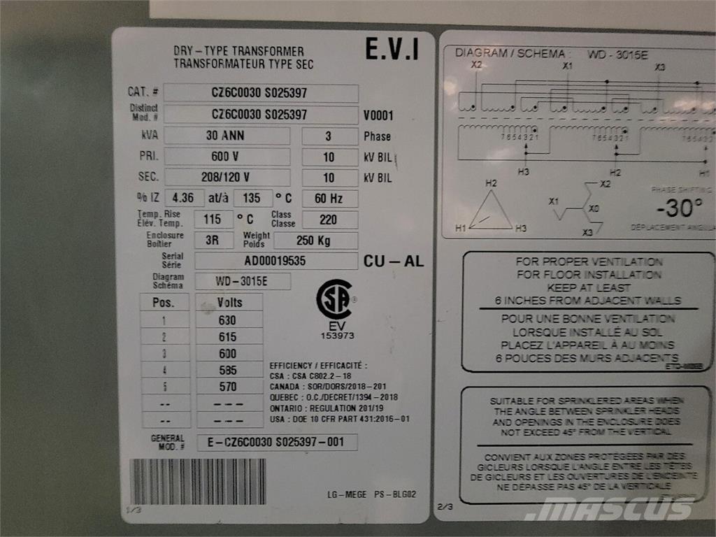 Evi CZ6C0030 S025397 Ostalo za građevinarstvo