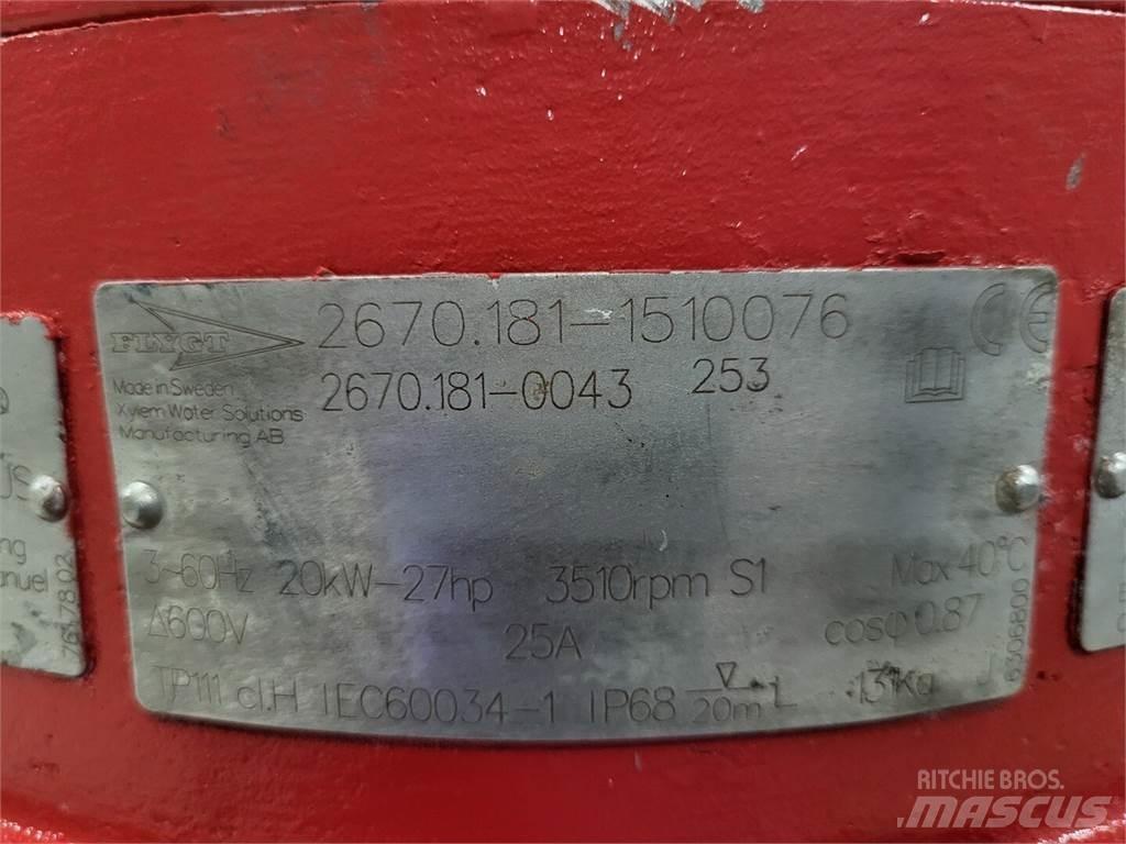 Flygt 2670.181-0043 Pumpe za vodu