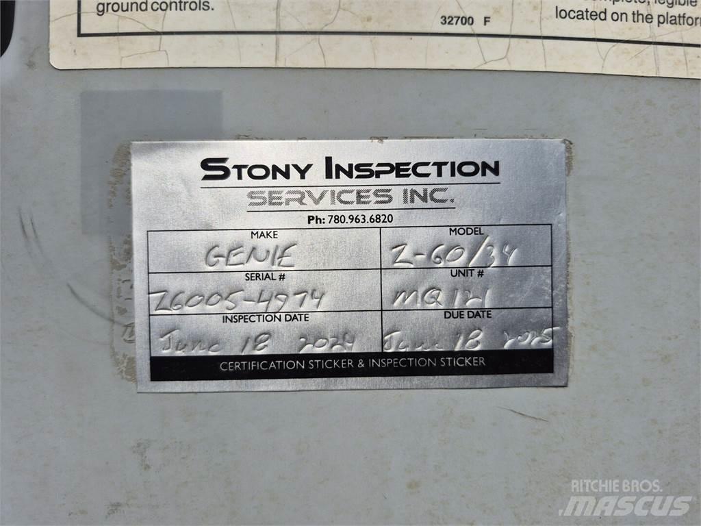 Genie Z-60/34 Zglobne podizne platforme
