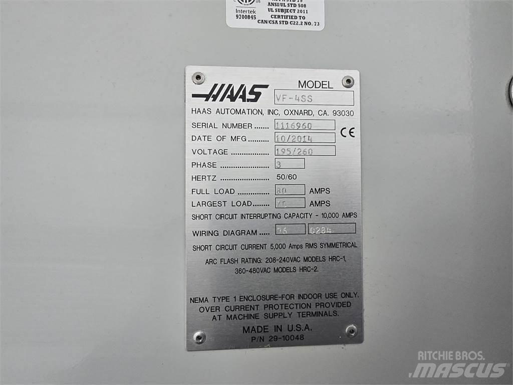 Haas VF-4SS Ostalo za građevinarstvo