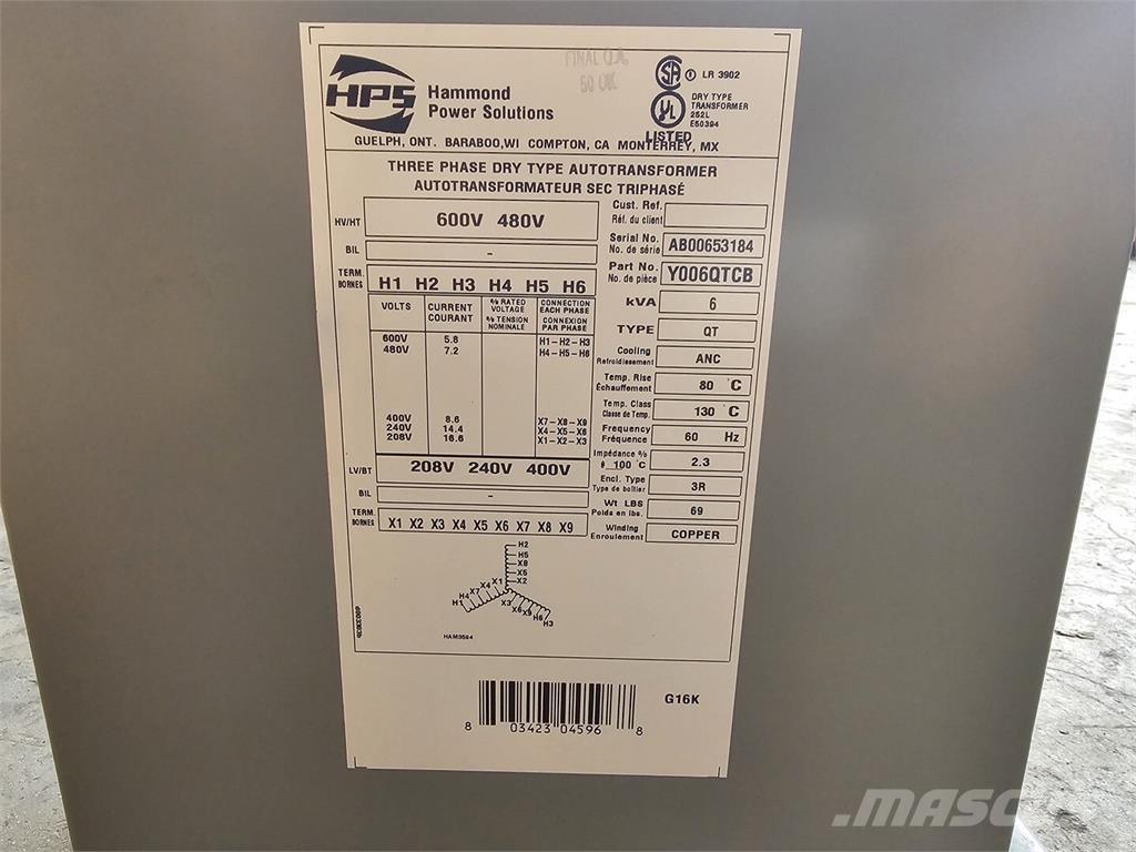  HAMMOND Y006QTCB Ostalo za građevinarstvo