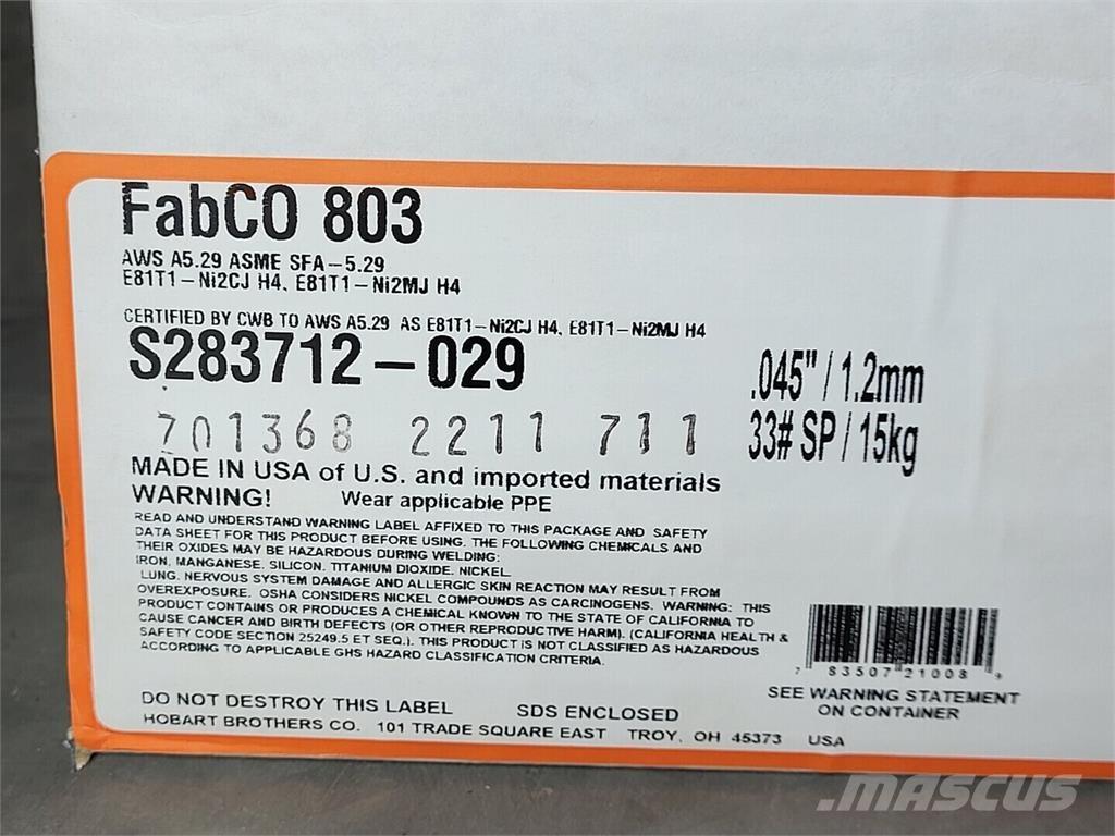 Hobart S283712-029 Aparati za zavarivanje