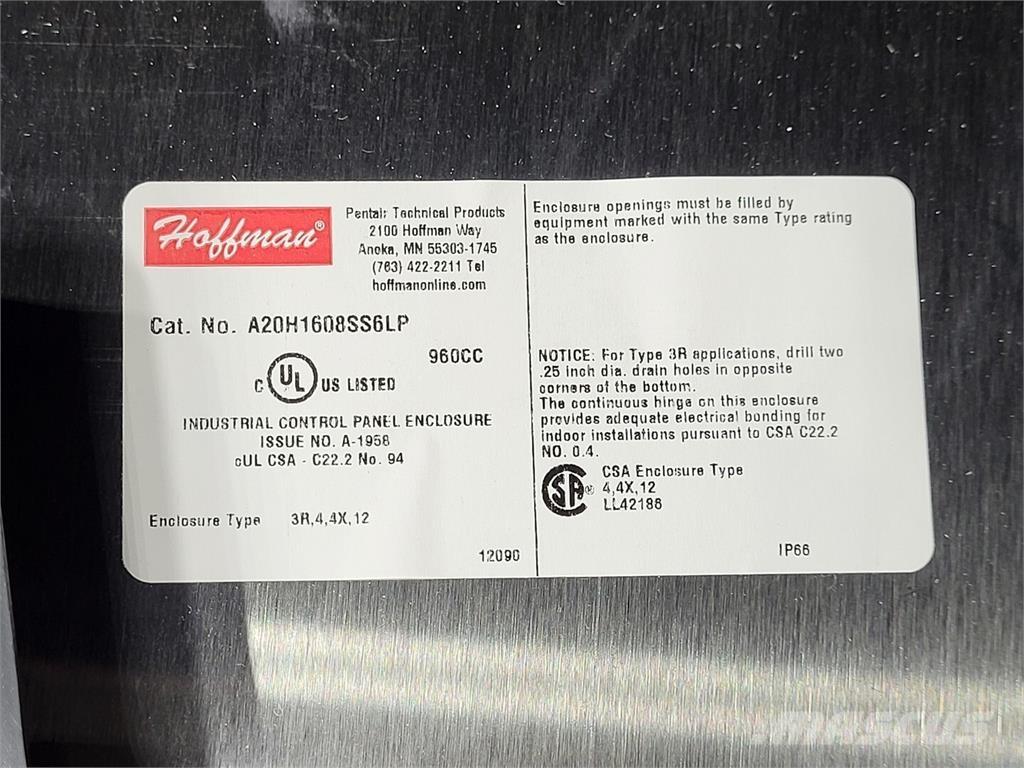 Hoffman A20H1608SS6LP Ostalo za građevinarstvo