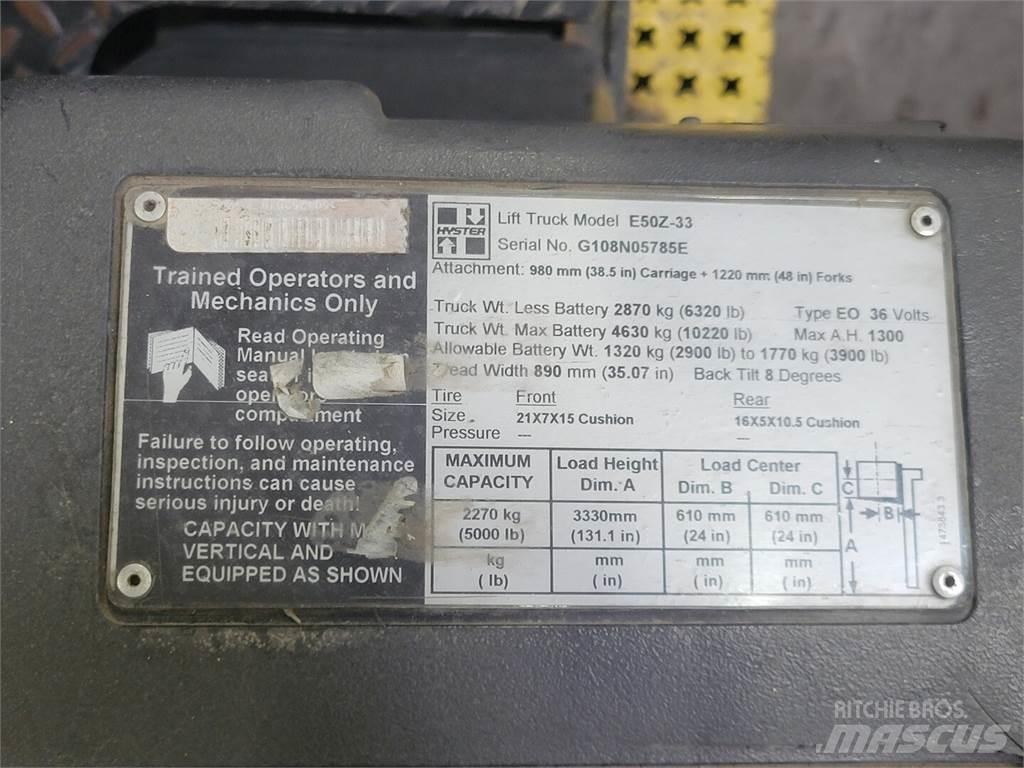 Hyster E50Z-33 Ostalo za građevinarstvo