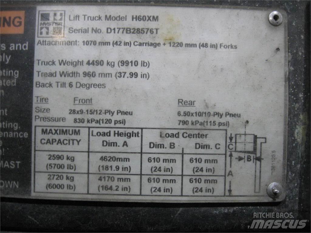 Hyster H60XM Ostalo za građevinarstvo
