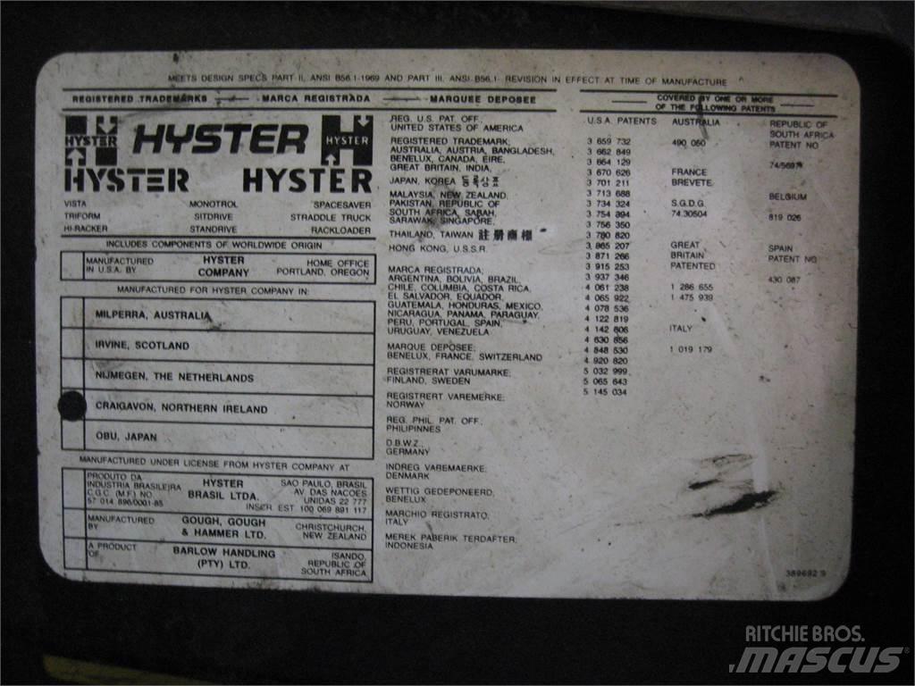 Hyster H60XM Ostalo za građevinarstvo