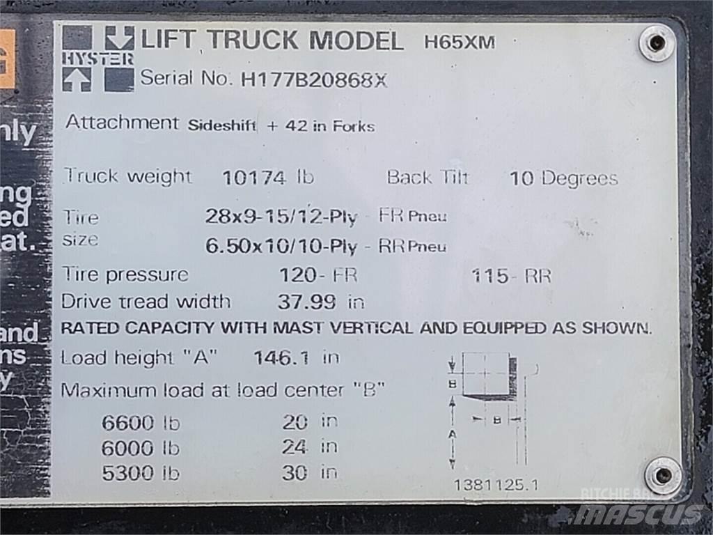 Hyster H65XM Ostalo za građevinarstvo