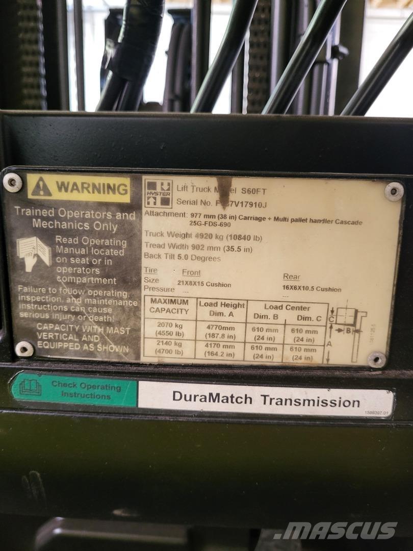 Hyster S60FT Ostalo za građevinarstvo