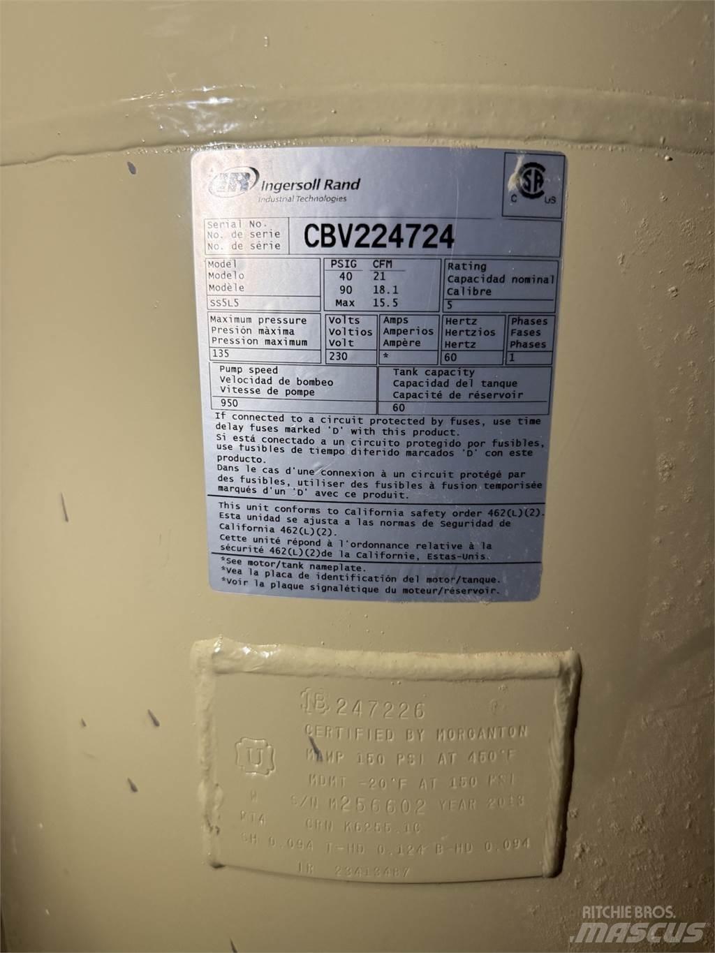 Ingersoll Rand SS5L5 Kompresori