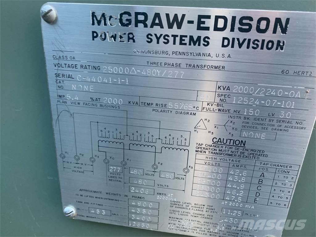  MCGRAW-EDISON Ostalo za građevinarstvo