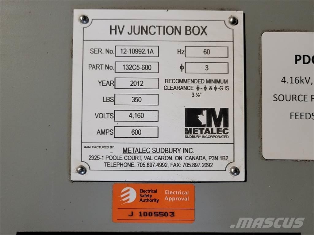  METALEC 132C5-600 Ostalo za građevinarstvo