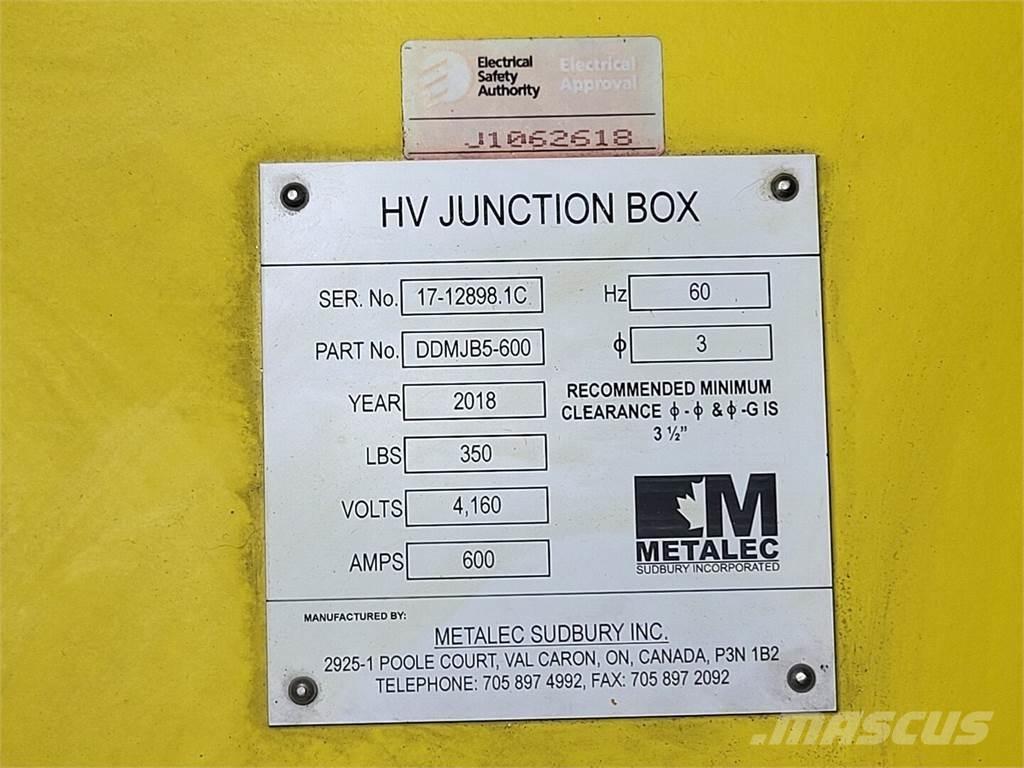  METALEC DDMJB5-600 Ostalo za građevinarstvo
