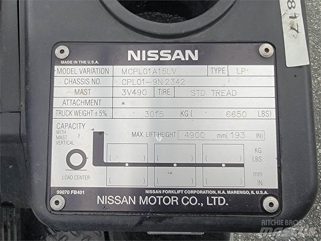 Nissan MCPL01A15LV Ostalo za građevinarstvo