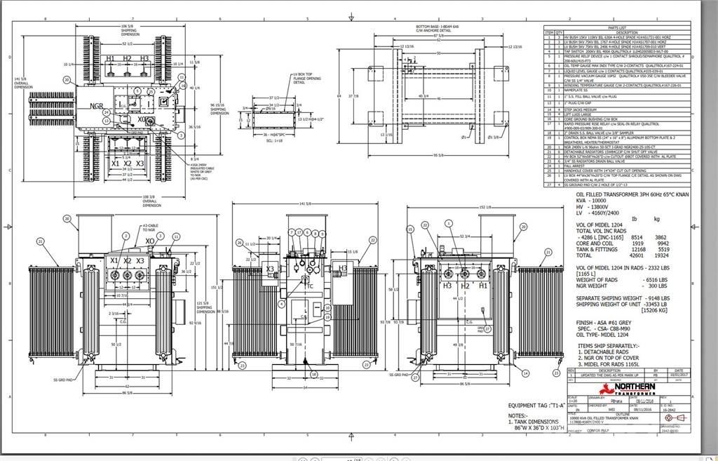  NORTHERN TRANSFORMER Ostalo za građevinarstvo
