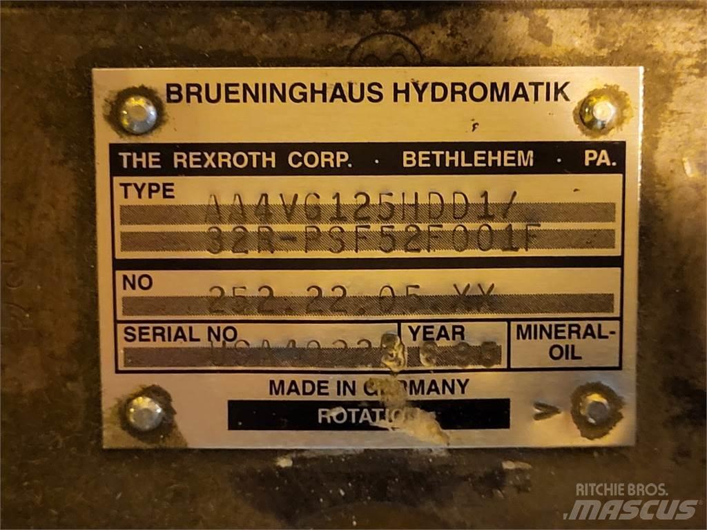 Rexroth A4VG125HDD1 Pumpe za vodu