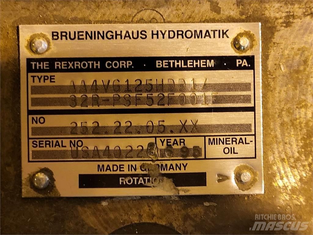 Rexroth A4VG125HDD1 Pumpe za vodu