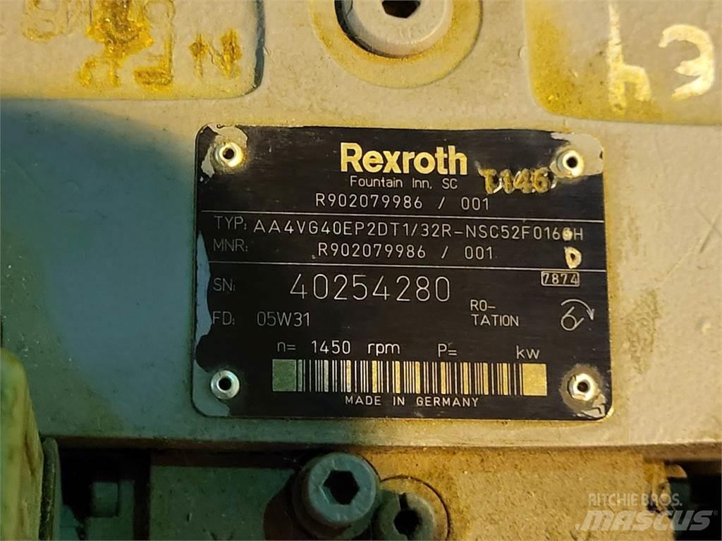 Rexroth R902079986 Pumpe za vodu