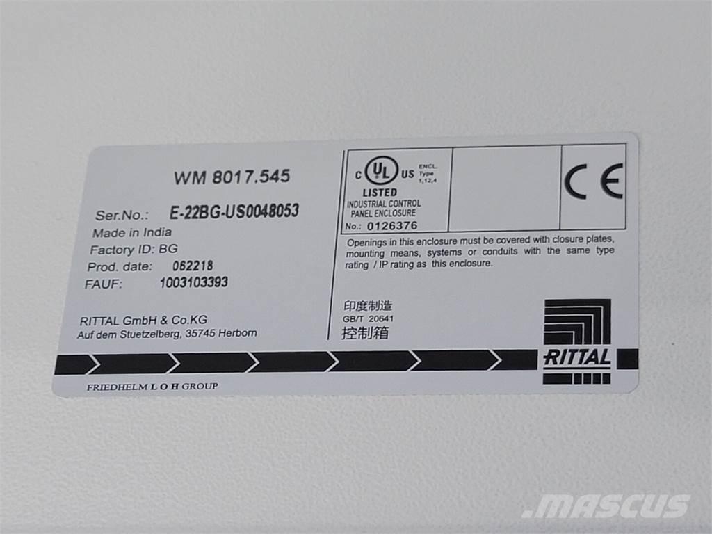  RITTAL WM 8017.545 Ostalo za građevinarstvo