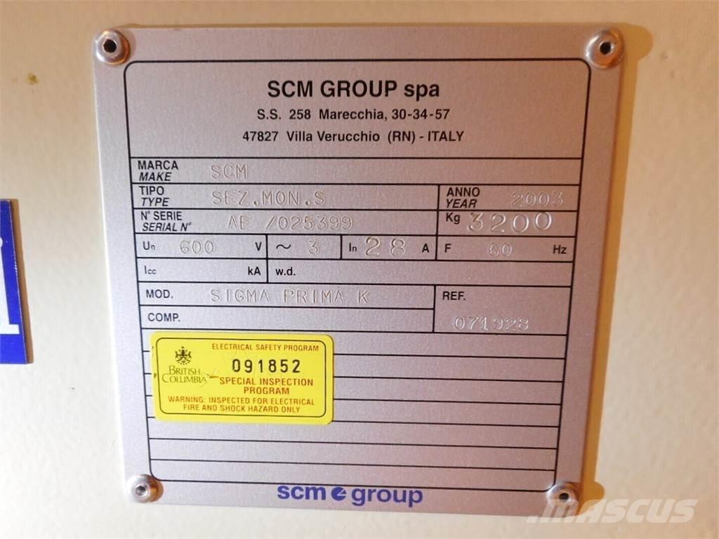  SCM Sigma Prima K Ostalo za građevinarstvo