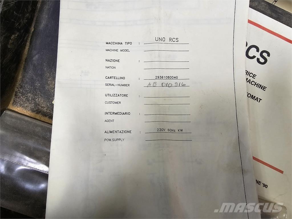  SCMI UNO RCS Ostalo za građevinarstvo