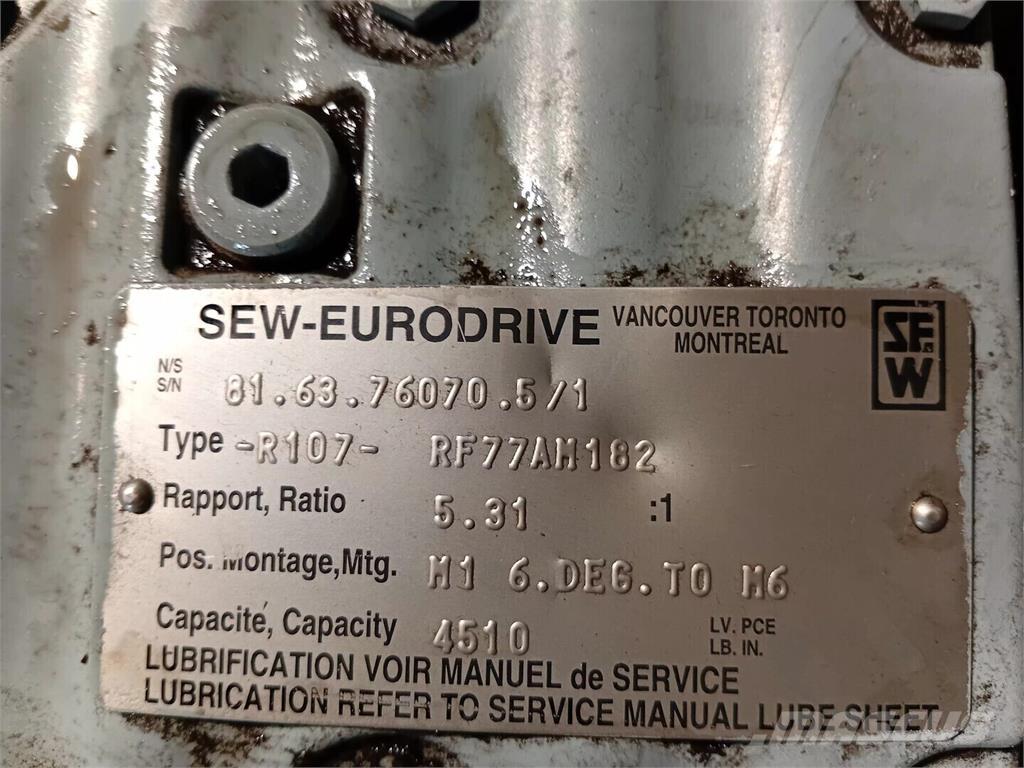 SEW-EURODRIVE R107 Ostalo za građevinarstvo