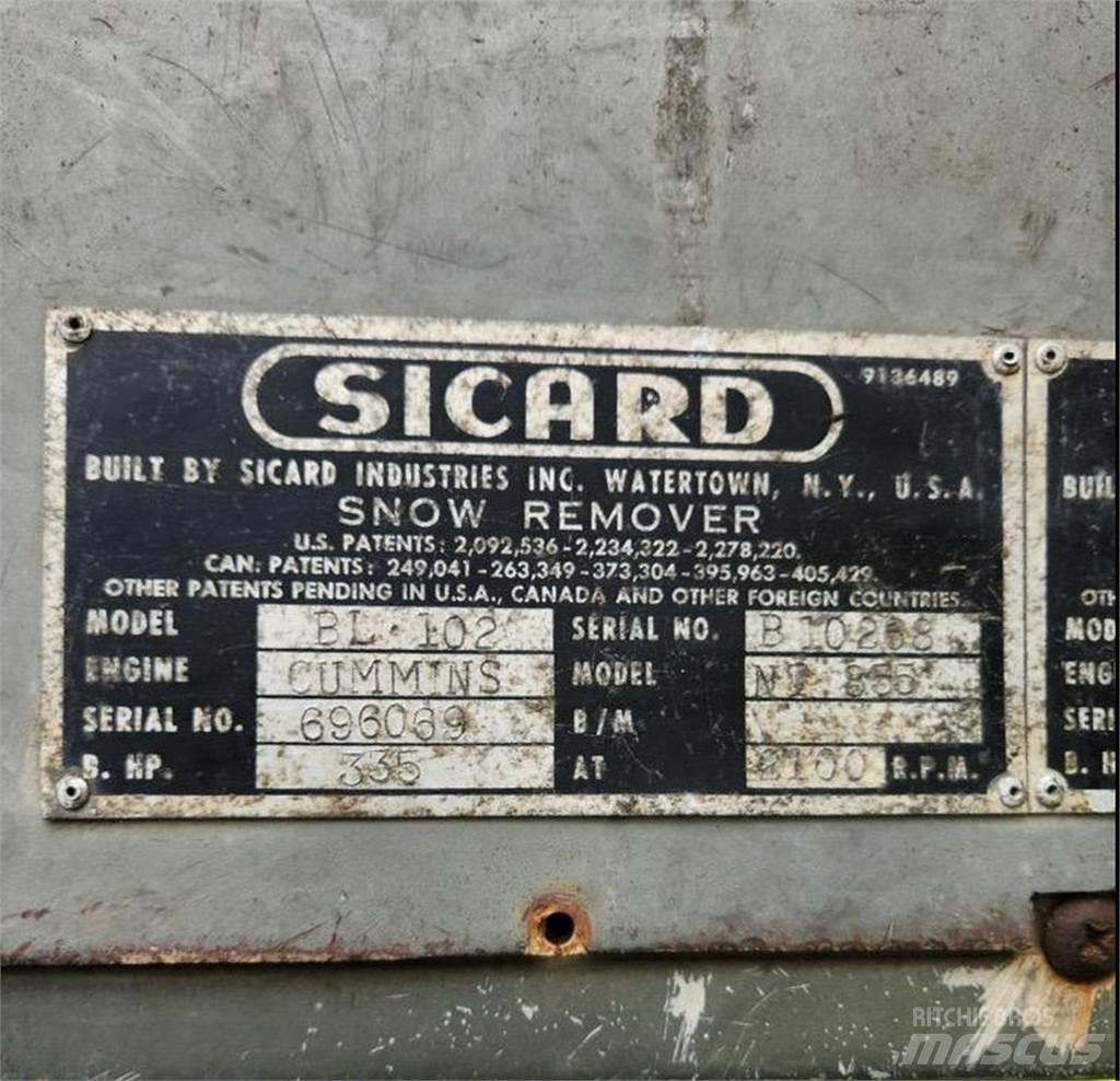 Sicard BL102 Ostale komponente za građevinarstvo