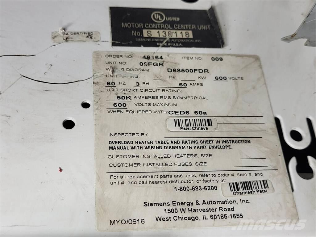 Siemens CED63B060 Ostalo za građevinarstvo