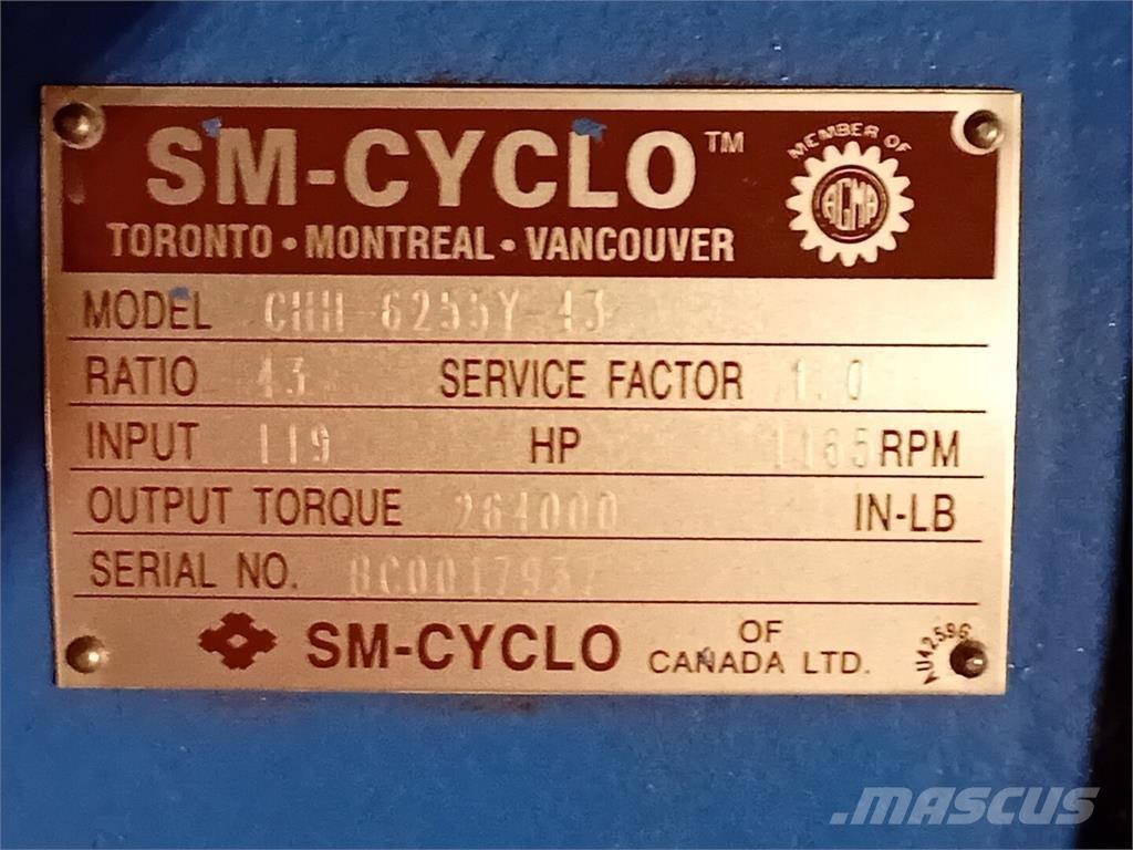  SM-CYCLO CHH-6255Y-43 Ostalo za građevinarstvo