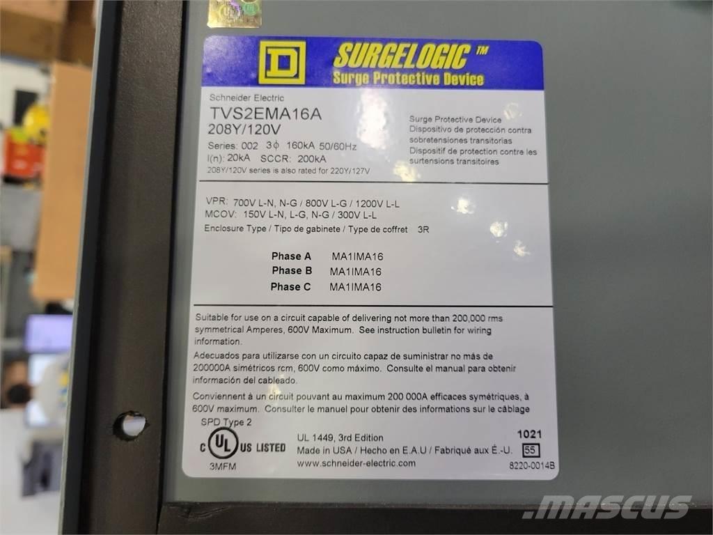  SQUARE D TVS2EMA16A Ostalo za građevinarstvo