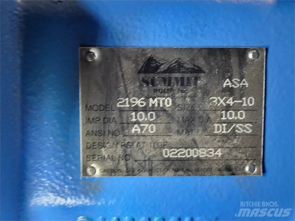  SUMMIT PUMP 2196MTO Rezervni delovi i oprema za bušenje