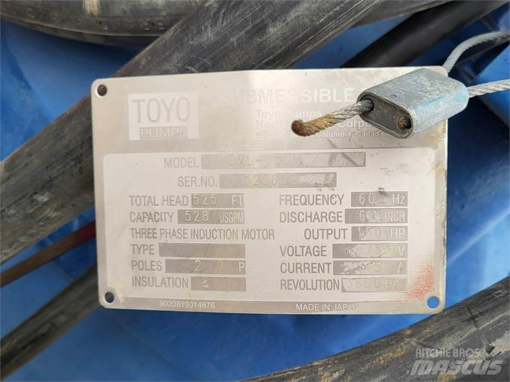 Toyo DXL 150H-2 Pumpe za vodu