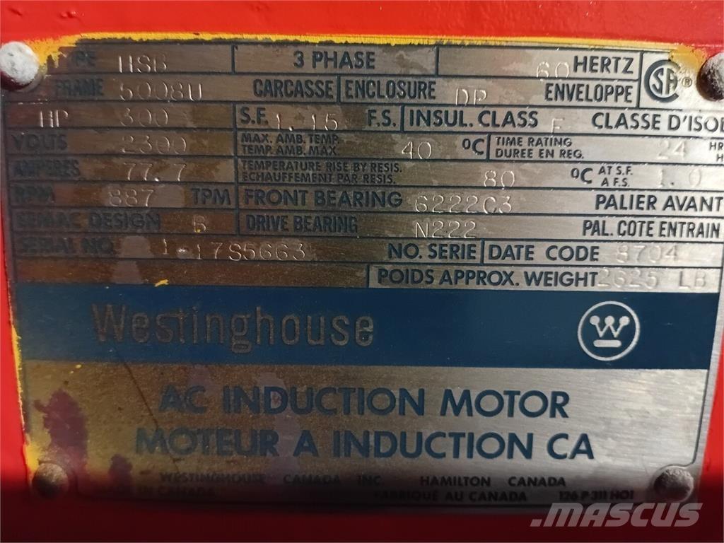 Westinghouse HSB Industrijski motori