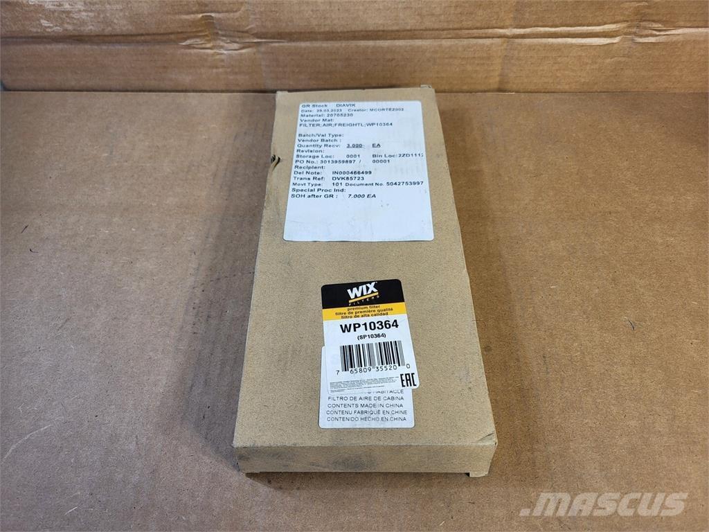  WIX WP10364 Ostalo za građevinarstvo