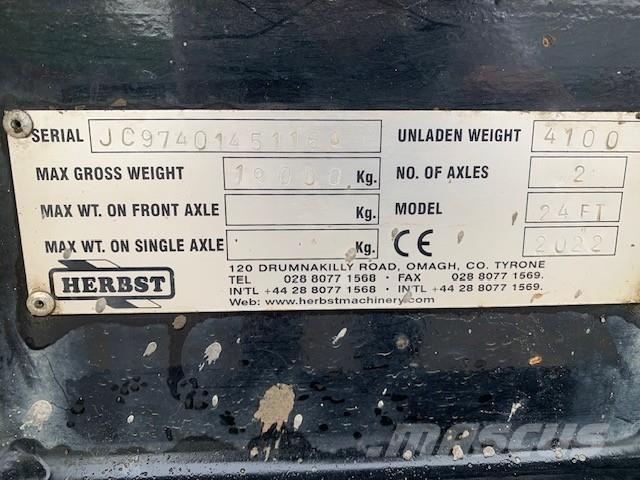 Herbst 24ft/19t Ostale prikolice