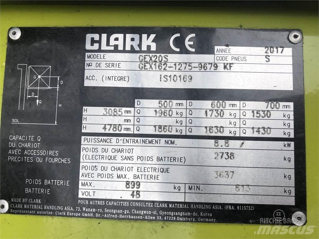 Clark GEX20S Viljuškari - ostalo