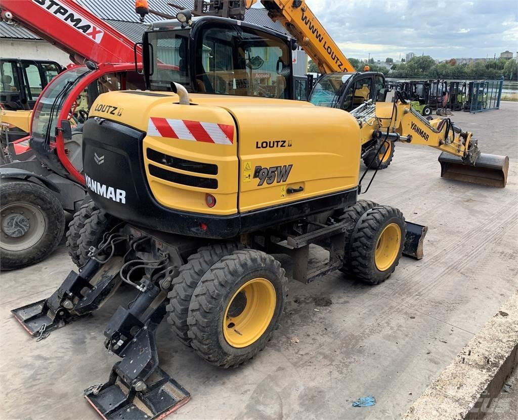 Yanmar B95W Bageri točkaši