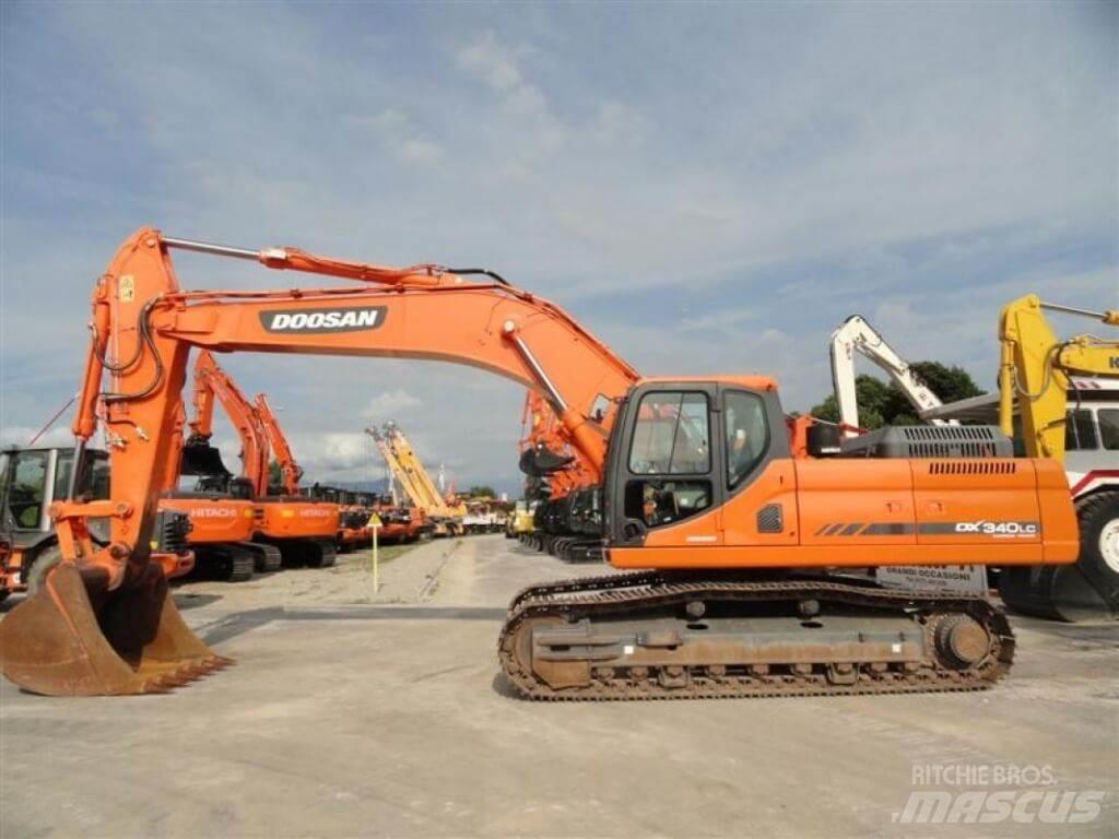 Doosan DX340LC Bageri guseničari