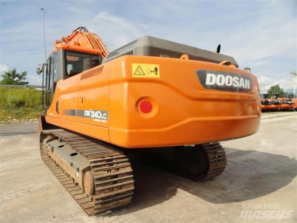 Doosan DX340LC Bageri guseničari