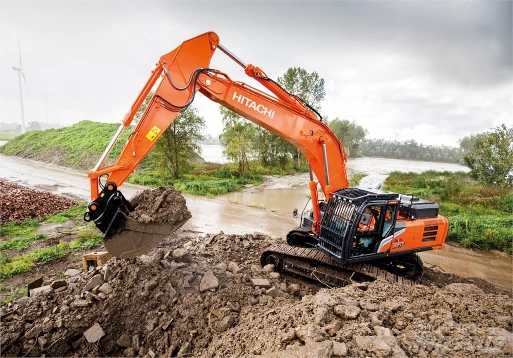 Hitachi ZX350LCN-7 Bageri guseničari