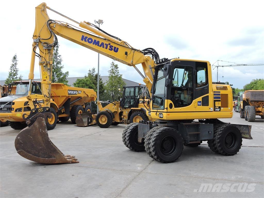 Komatsu PW148 Bageri točkaši
