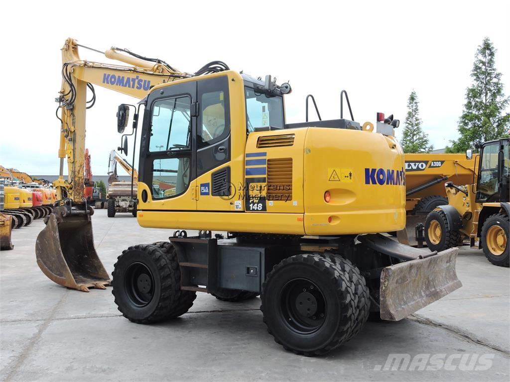 Komatsu PW148 Bageri točkaši
