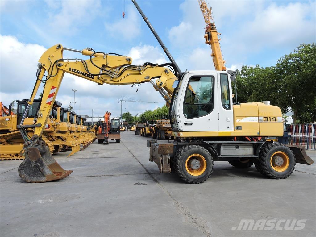 Liebherr A314 Bageri točkaši